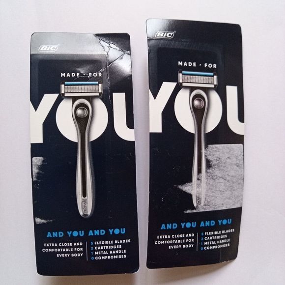 Made for You by BIC 5 Blade Razor Men & Women - Picture 3 of 3